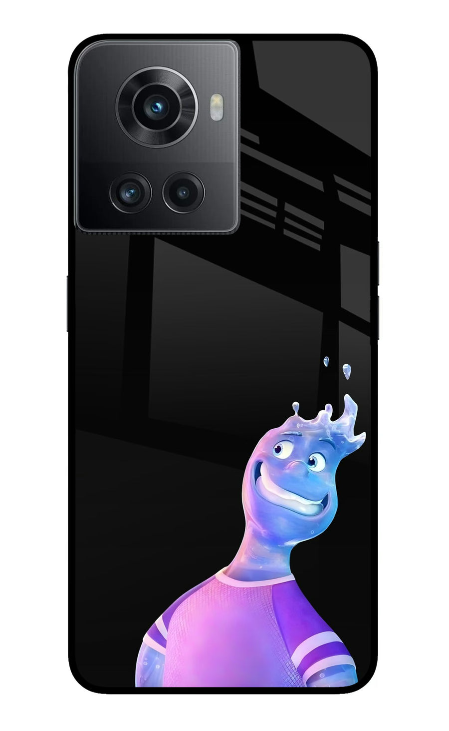 Wade Wave OnePlus 10R 5G Back Cover, Metal case