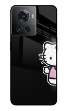 Kitty Charm OnePlus 10R 5G Metal Case Back Cover by Casekaro