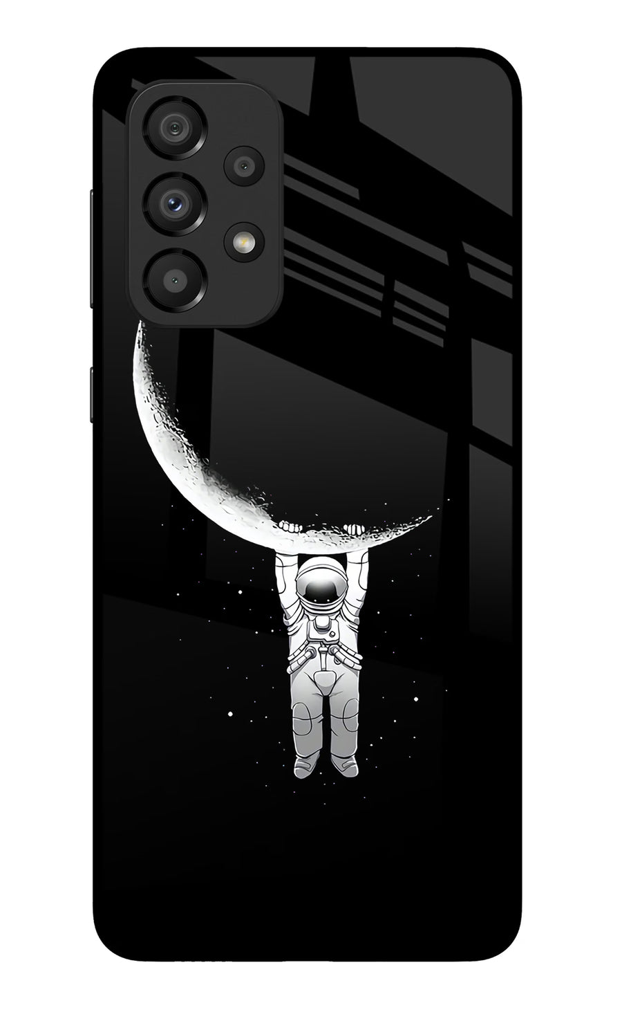 Moon Space Samsung A33 5G Back Cover, Metal case