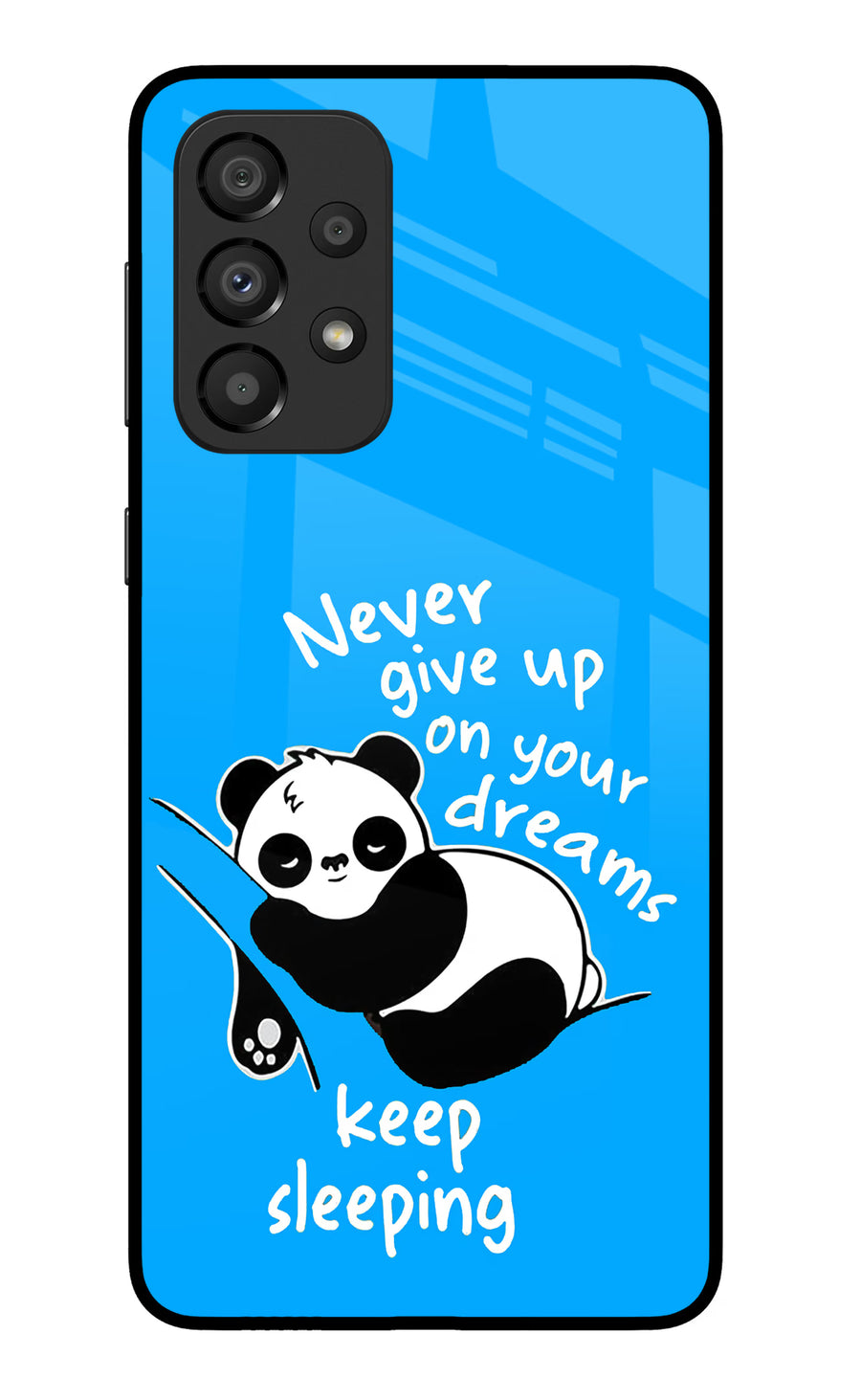 Keep Sleeping Samsung A33 5G Back Cover, Metal case