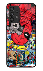 Spider Man Samsung A33 5G Metal Case Back Cover by Casekaro