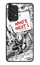 Who's Next Samsung A33 5G Metal Case Back Cover by Casekaro