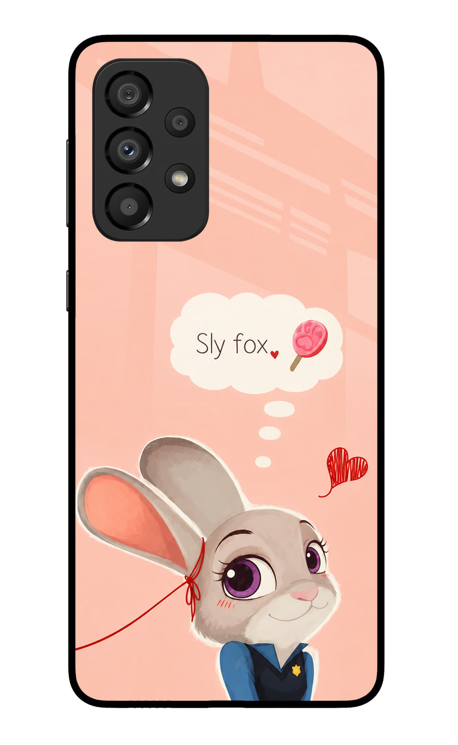 Judy Charm Samsung A33 5G Back Cover, Metal case