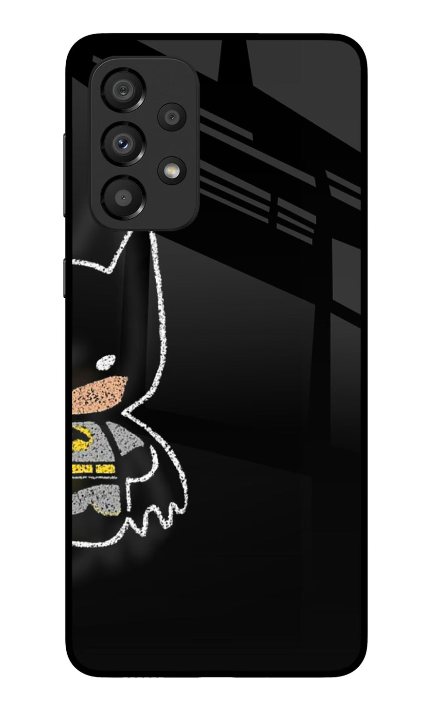 Bat Kitty Samsung A33 5G Back Cover, Metal case