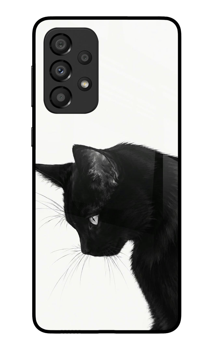 Shadow Gaze Samsung A33 5G Back Cover, Metal case
