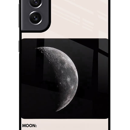 Moon Phase Samsung S21 FE 5G Metal Case Back Cover by Casekaro