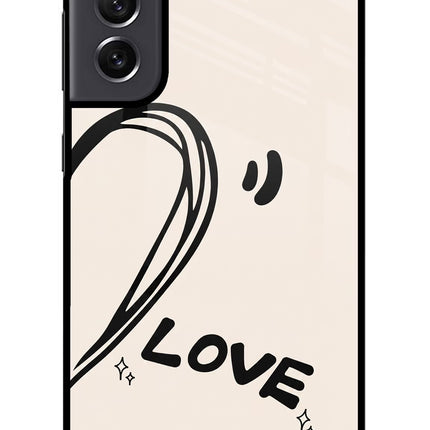 Soul Line Samsung S21 FE 5G Metal Case Back Cover by Casekaro