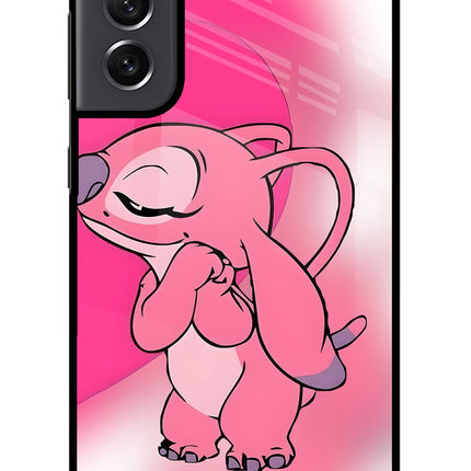 Angel Hug Samsung S21 FE 5G Metal Case Back Cover by Casekaro