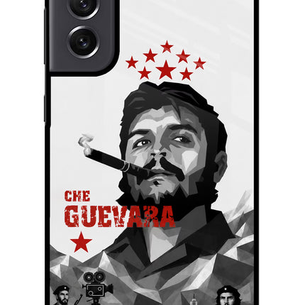 Che Guevara Iconic Samsung S21 FE 5G Metal Case Back Cover by Casekaro