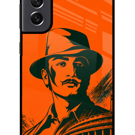 Bhagat Singh Legacy Samsung S21 FE 5G Metal Case Back Cover by Casekaro
