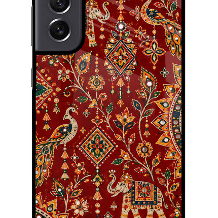 Laal Riwaaz Samsung S21 FE 5G Metal Case Back Cover by Casekaro