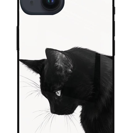 Shadow Gaze iPhone 14 Metal Case Back Cover by Casekaro