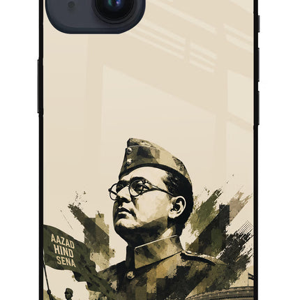Netaji Rising iPhone 14 Metal Case Back Cover by Casekaro