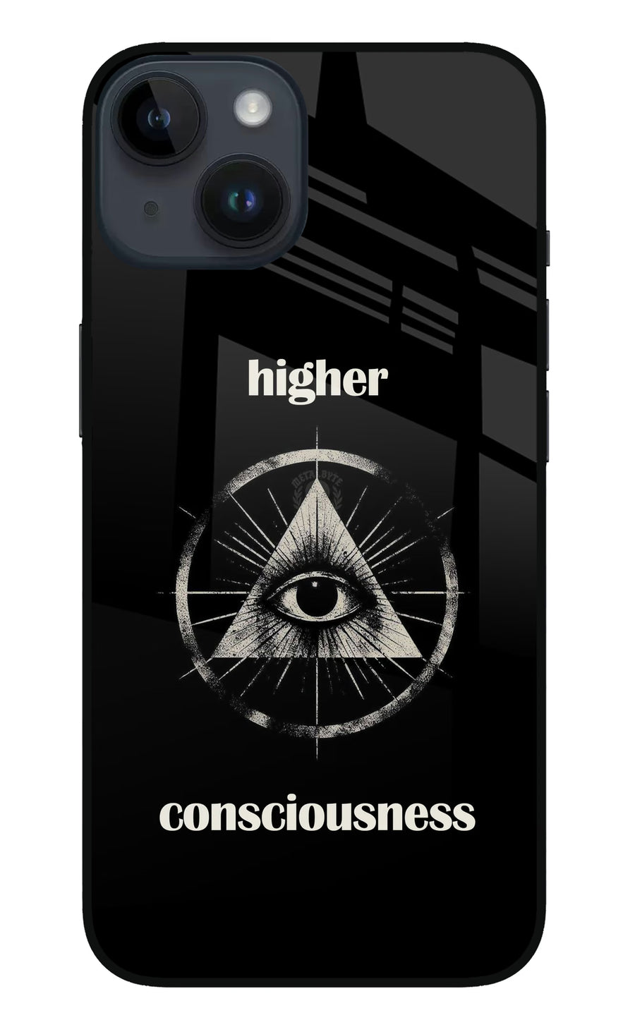 Illuminati Eye iPhone 14 Back Cover, Metal case