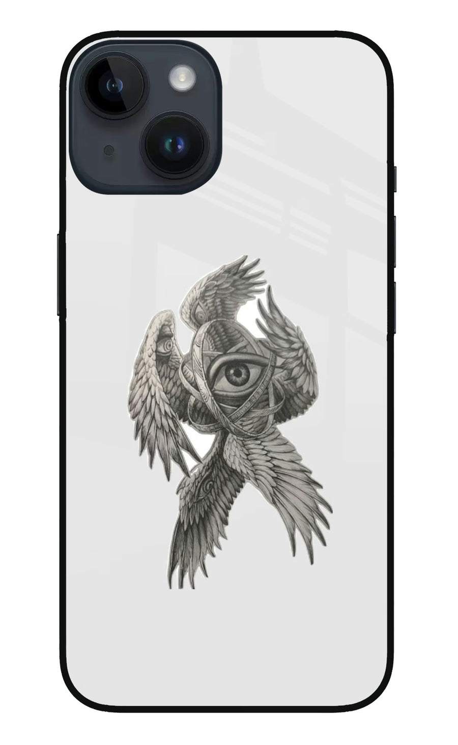 Accurate Angel iPhone 14 Back Cover, Metal case
