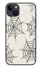 Spider Web iPhone 14 Plus Metal Case Back Cover by Casekaro