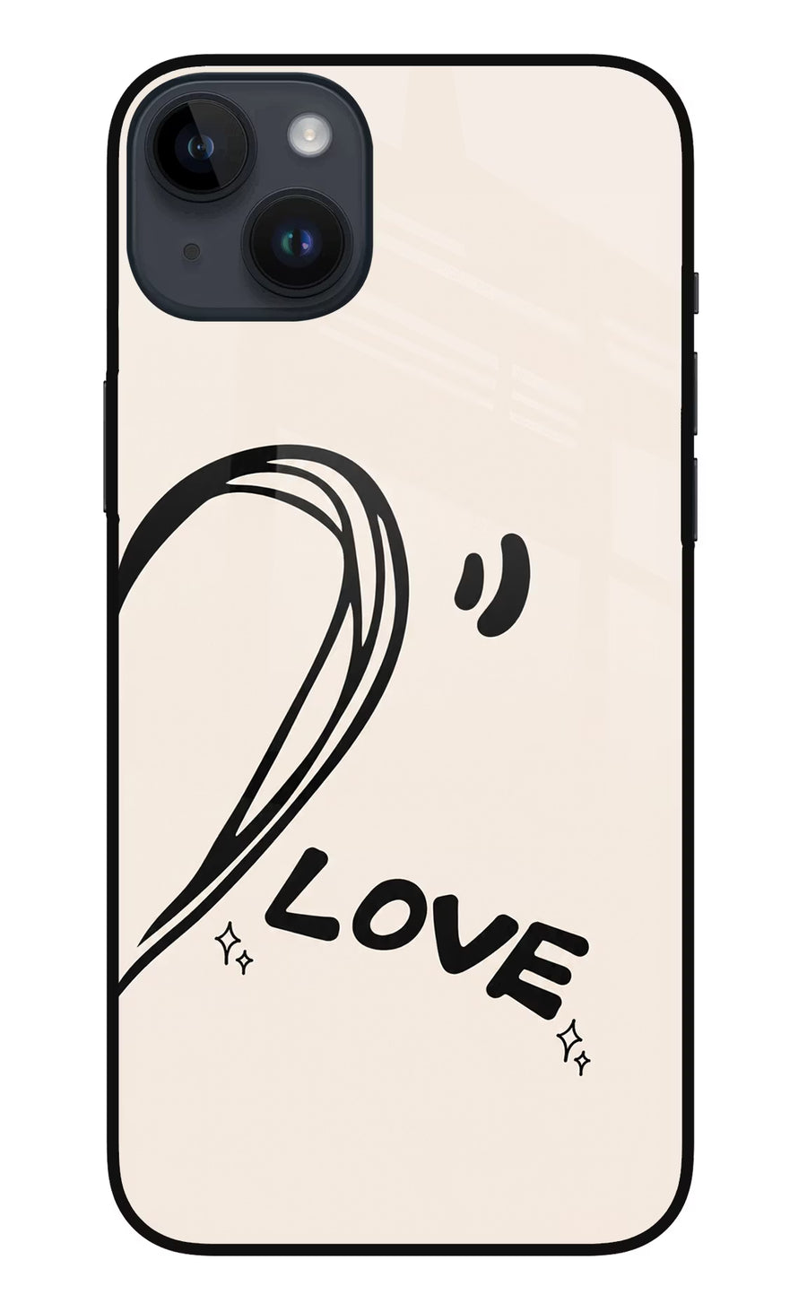 Soul Line iPhone 14 Plus Back Cover, Metal case