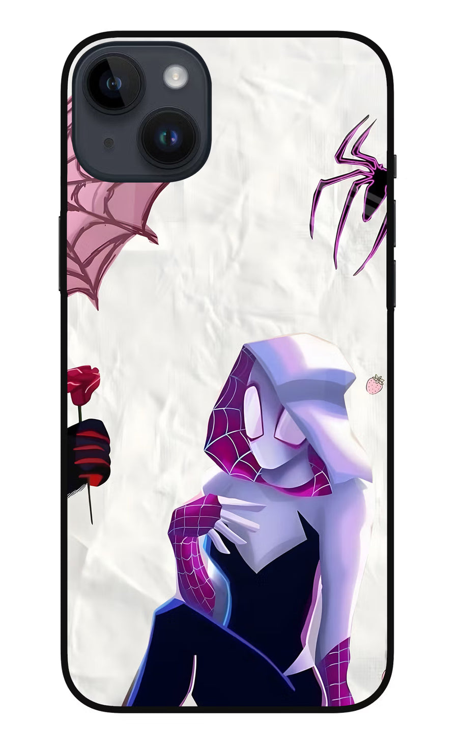 Gwen Verse iPhone 14 Plus Back Cover, Metal case