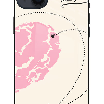 Miss Orbit iPhone 14 Plus Metal Case Back Cover by Casekaro