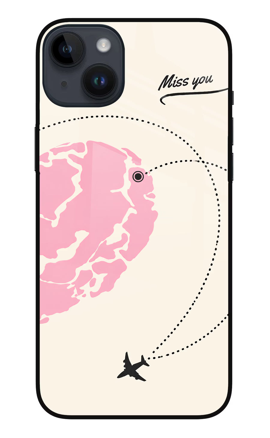 Miss Orbit iPhone 14 Plus Back Cover, Metal case