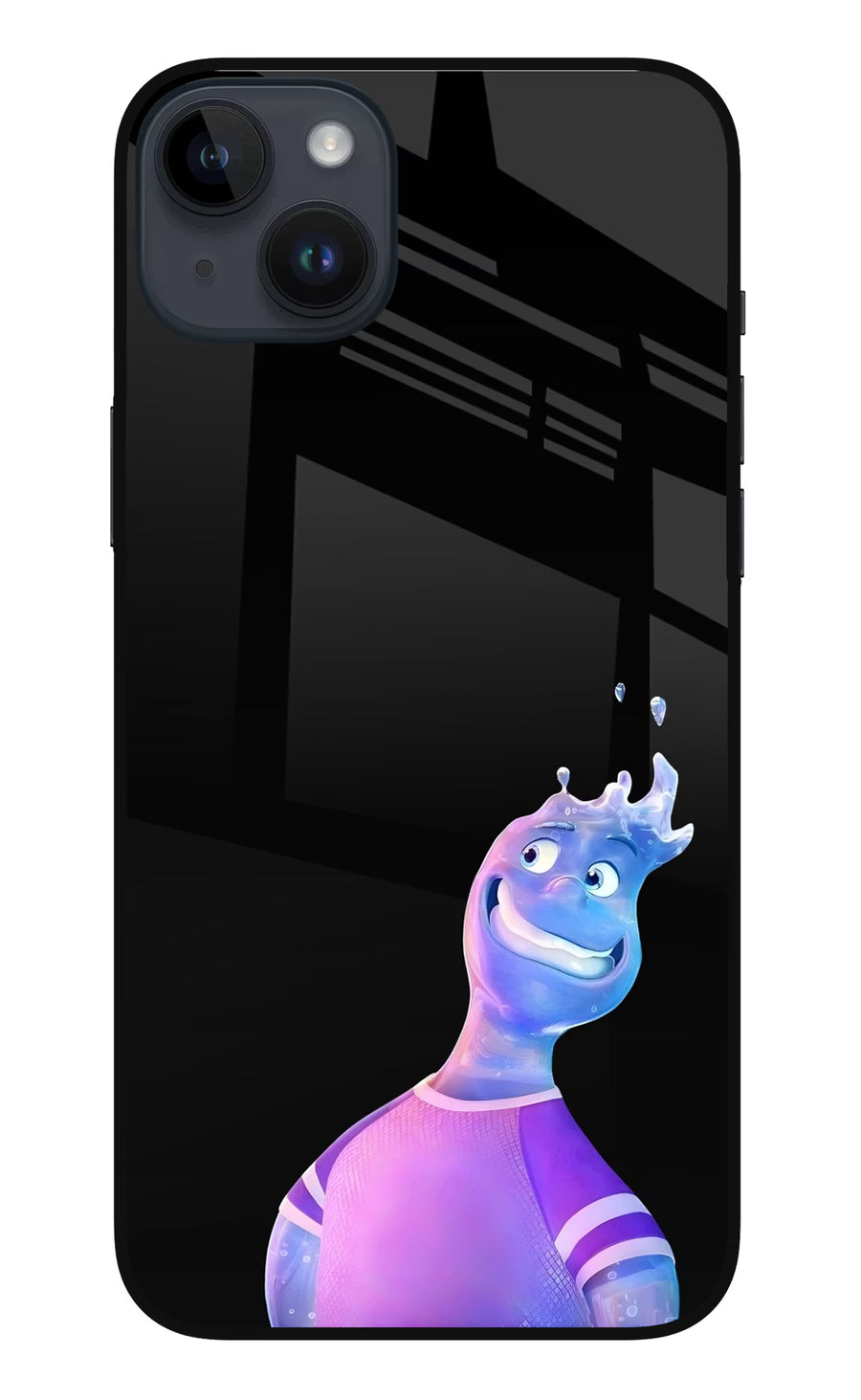 Wade Wave iPhone 14 Plus Back Cover, Metal case
