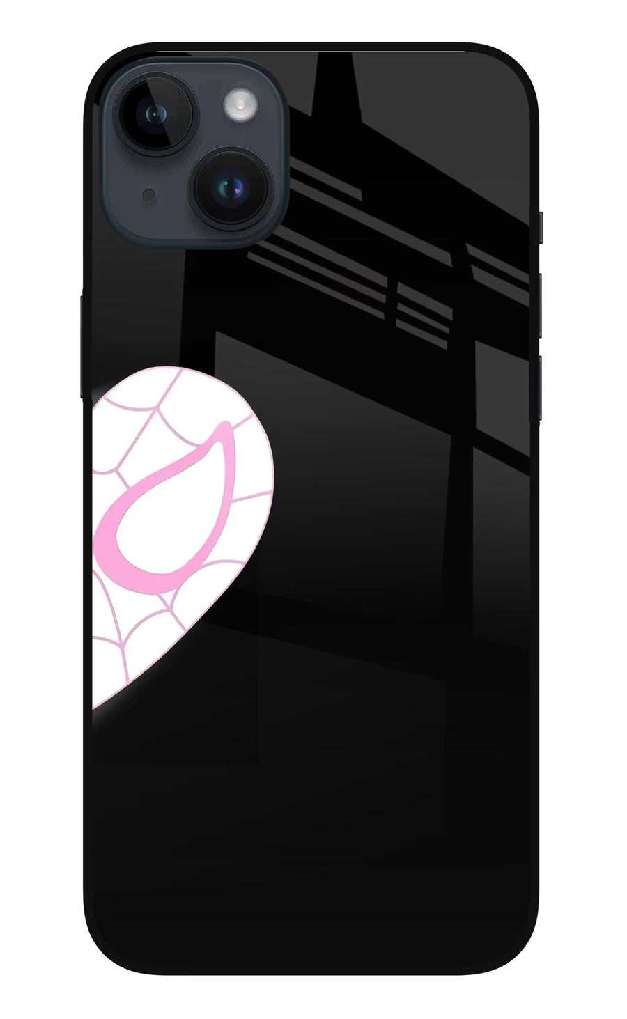 Gwen Mask iPhone 14 Plus Back Cover, Metal case