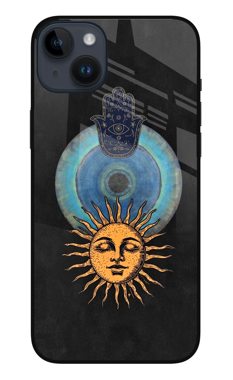 Divine Sun iPhone 14 Plus Back Cover, Metal case