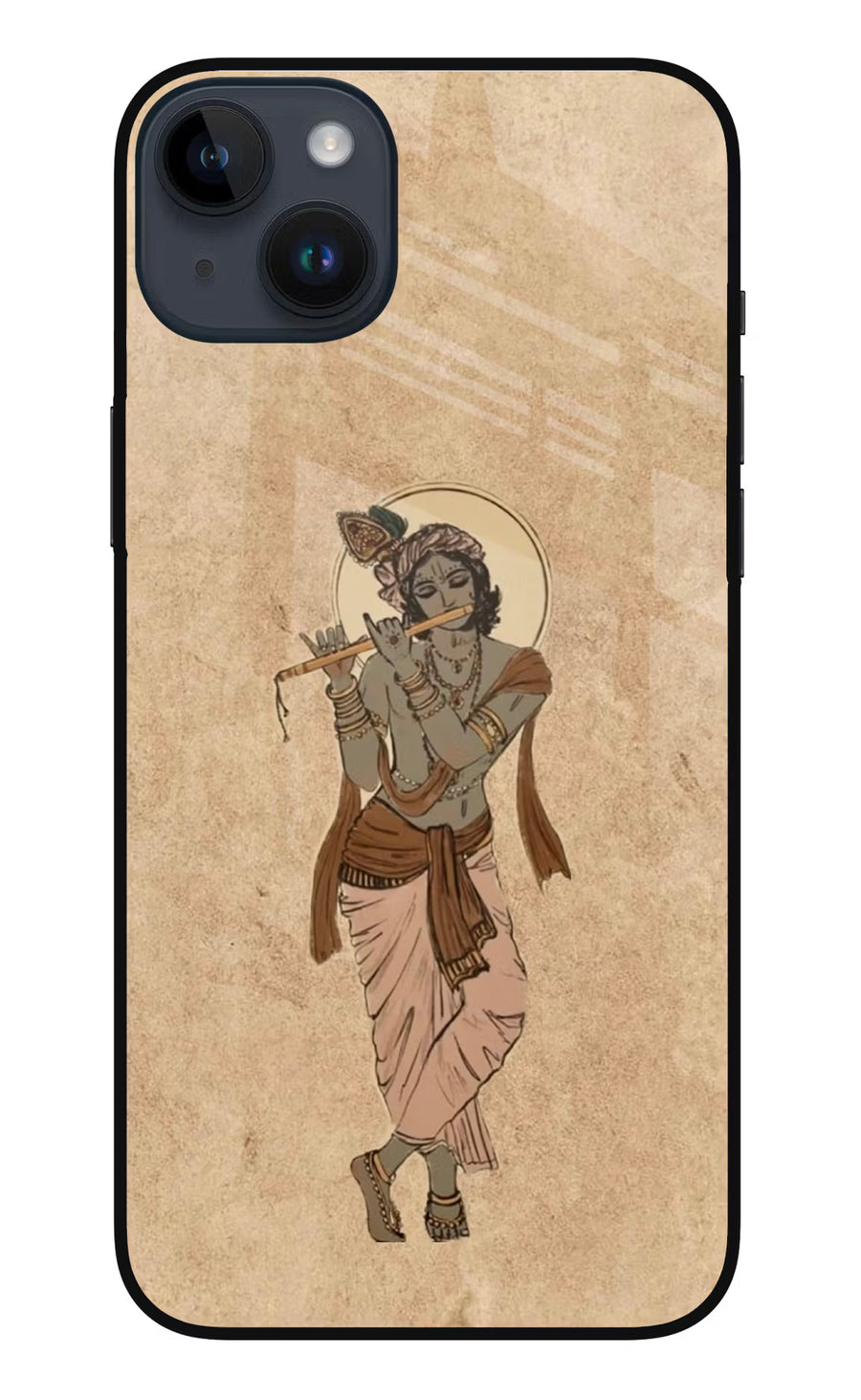 Krishna iPhone 14 Plus Back Cover, Metal case