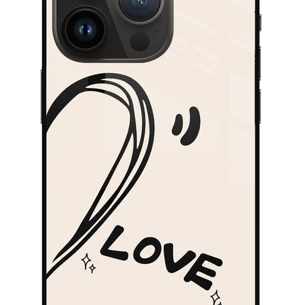 Soul Line iPhone 14 Pro Metal Case Back Cover by Casekaro