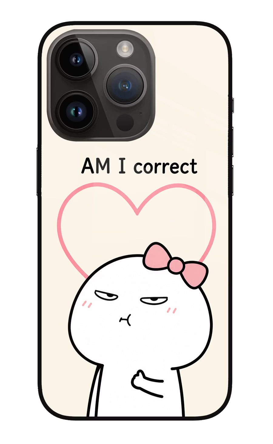 Always Right iPhone 14 Pro Back Cover, Metal case