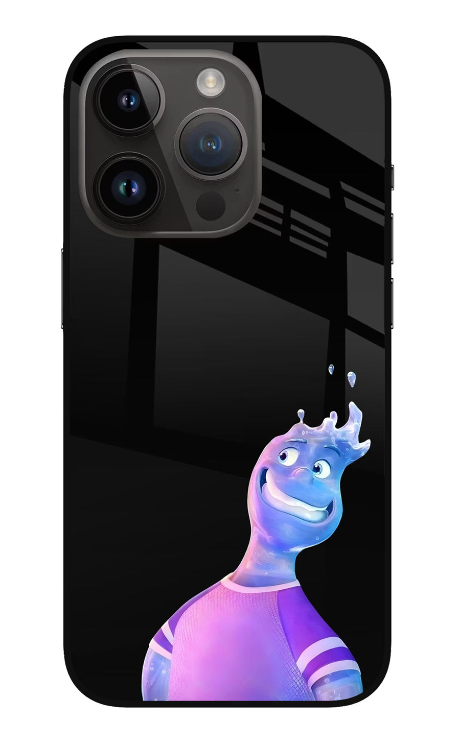 Wade Wave iPhone 14 Pro Back Cover, Metal case