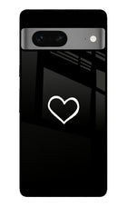 Heart Google Pixel 7 Metal Case Back Cover by Casekaro