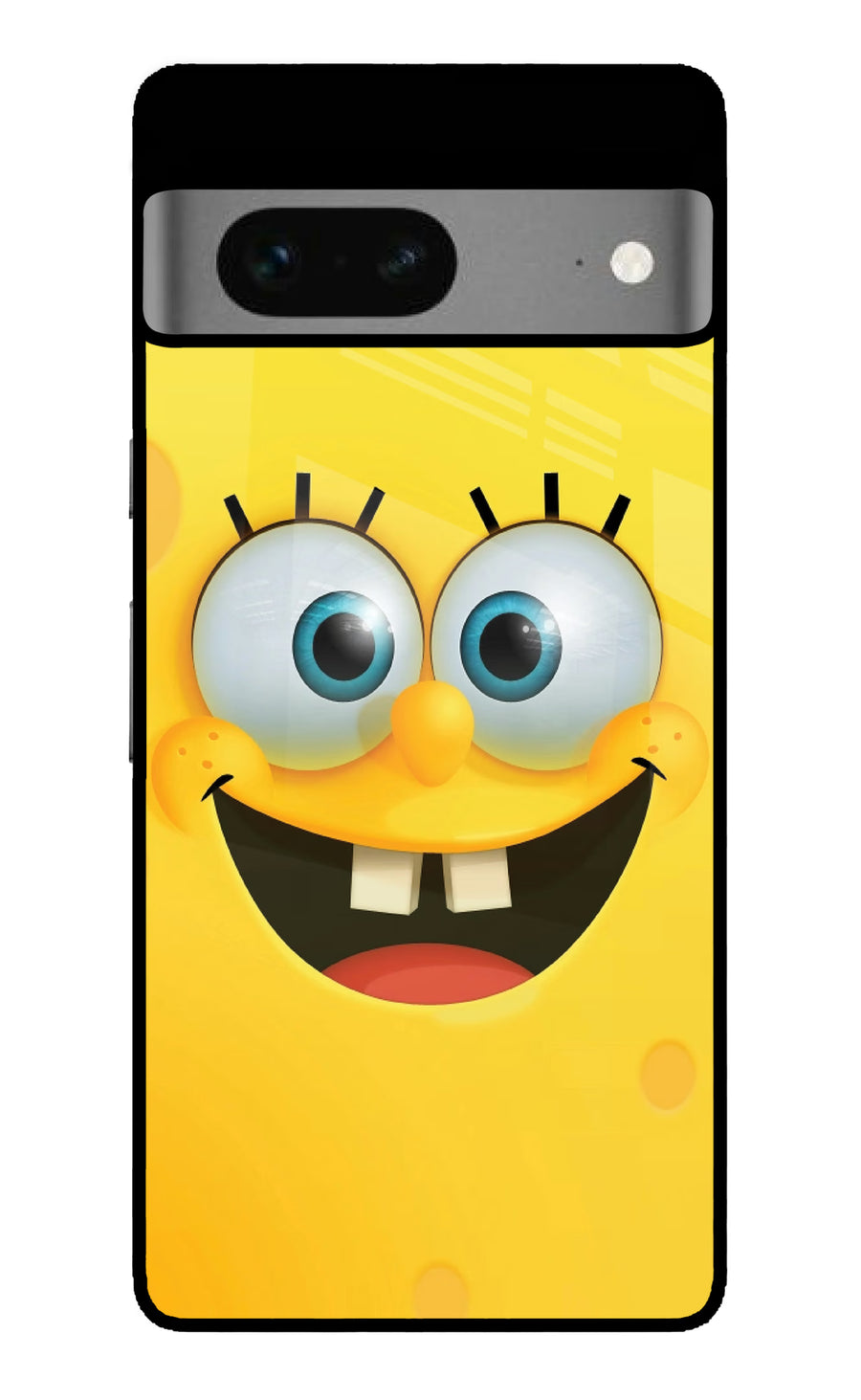 Sponge 1 Google Pixel 7 Back Cover, Metal case