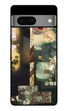Summer Google Pixel 7 Metal Case Back Cover by Casekaro
