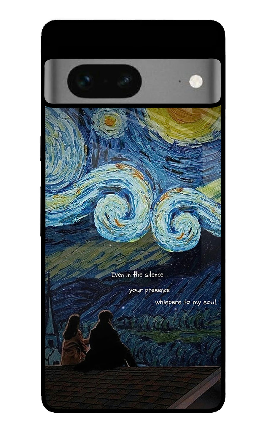 Softcore Google Pixel 7 Back Cover, Metal case