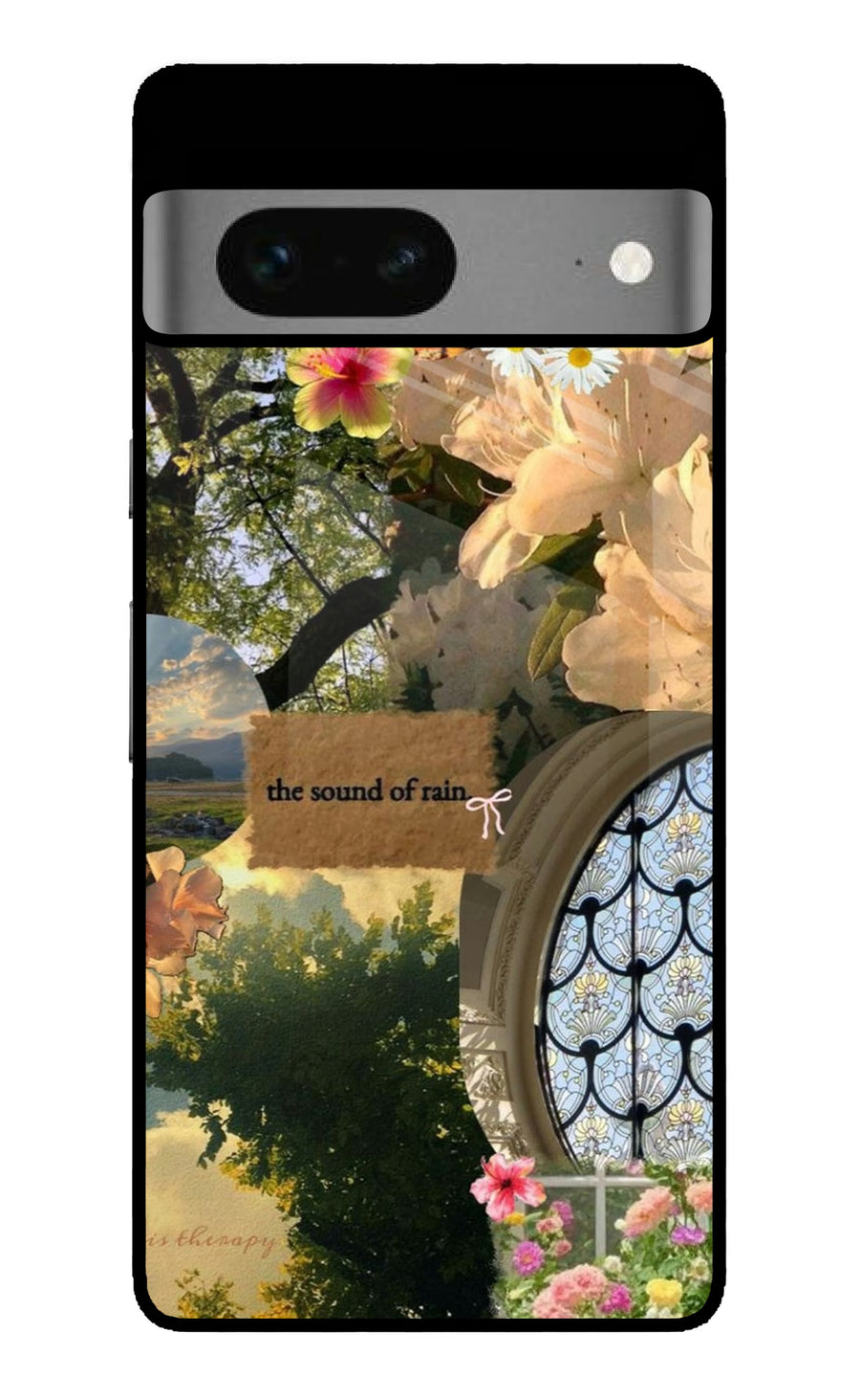 Rain Google Pixel 7 Back Cover, Metal case