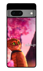 Always Cat Google Pixel 7 Metal Case Back Cover by Casekaro