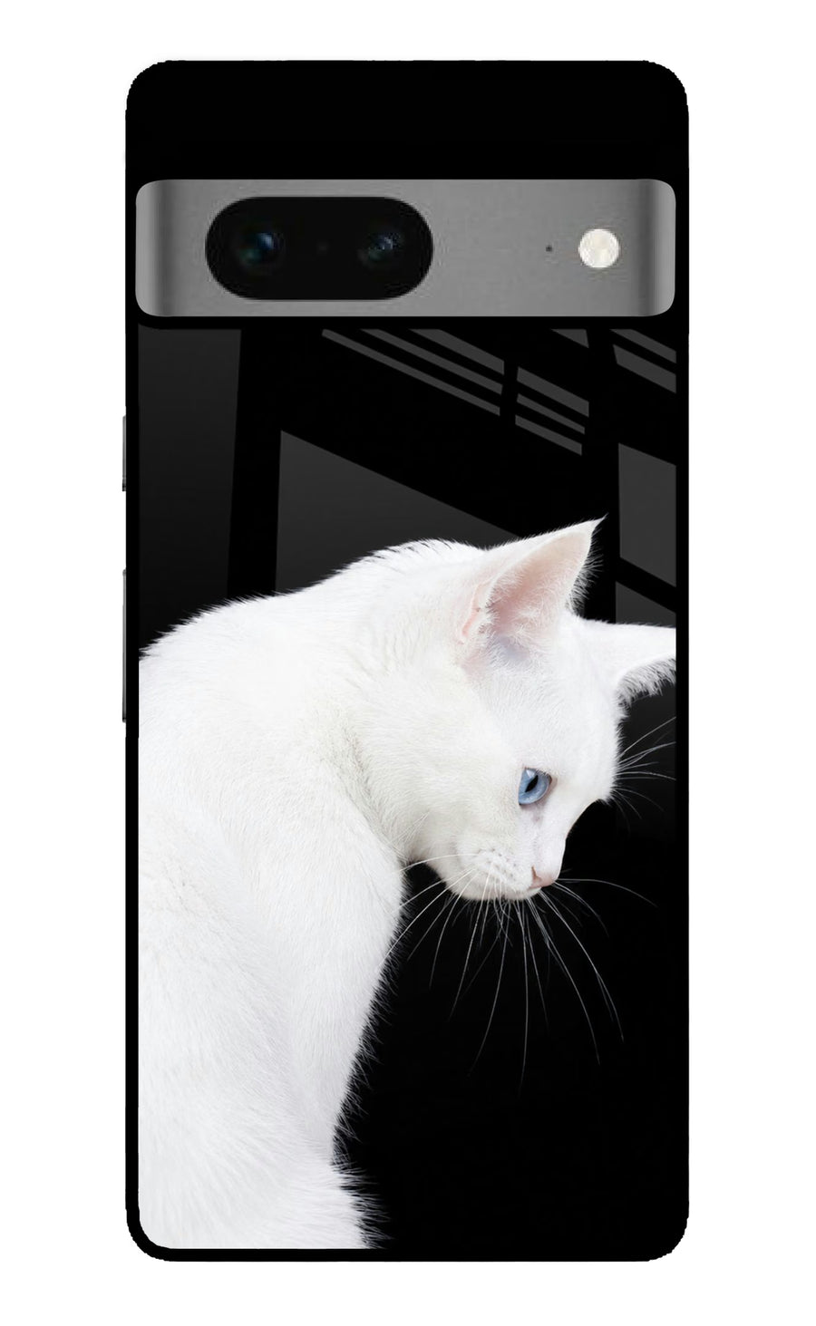 Snow Gaze Google Pixel 7 Back Cover, Metal case