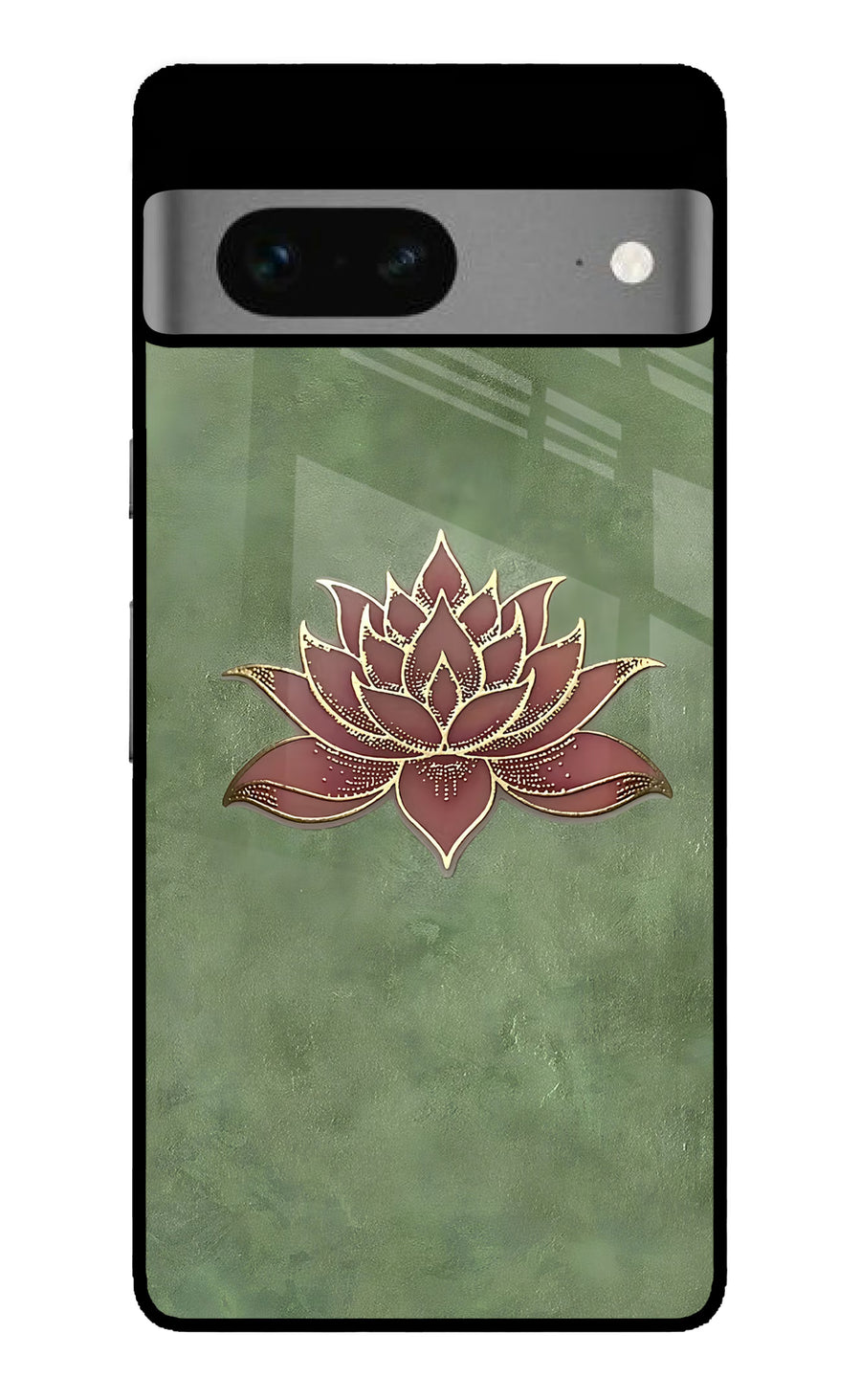 Lotus Grace Google Pixel 7 Back Cover, Metal case