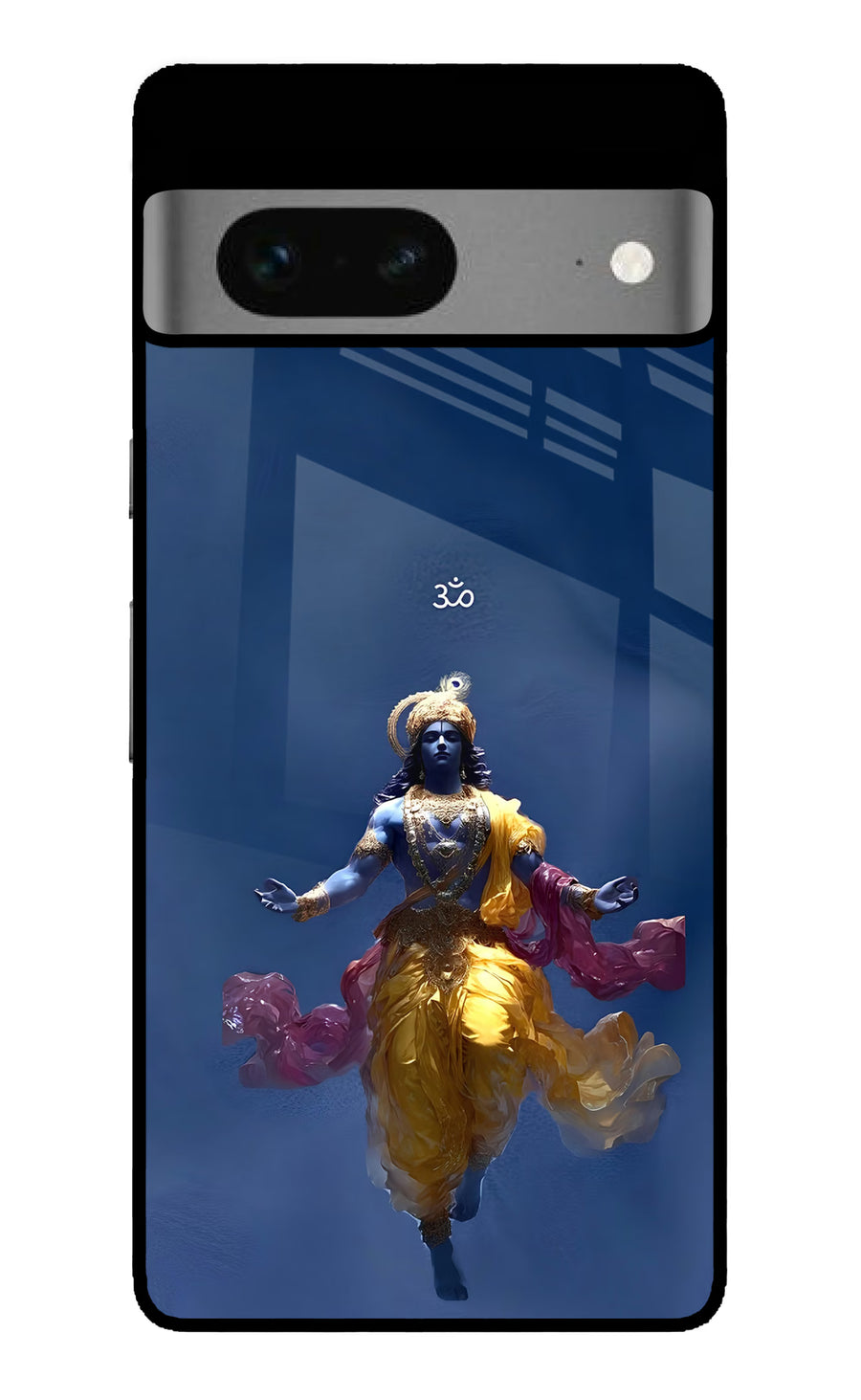 Cosmic Krishna Google Pixel 7 Back Cover, Metal case