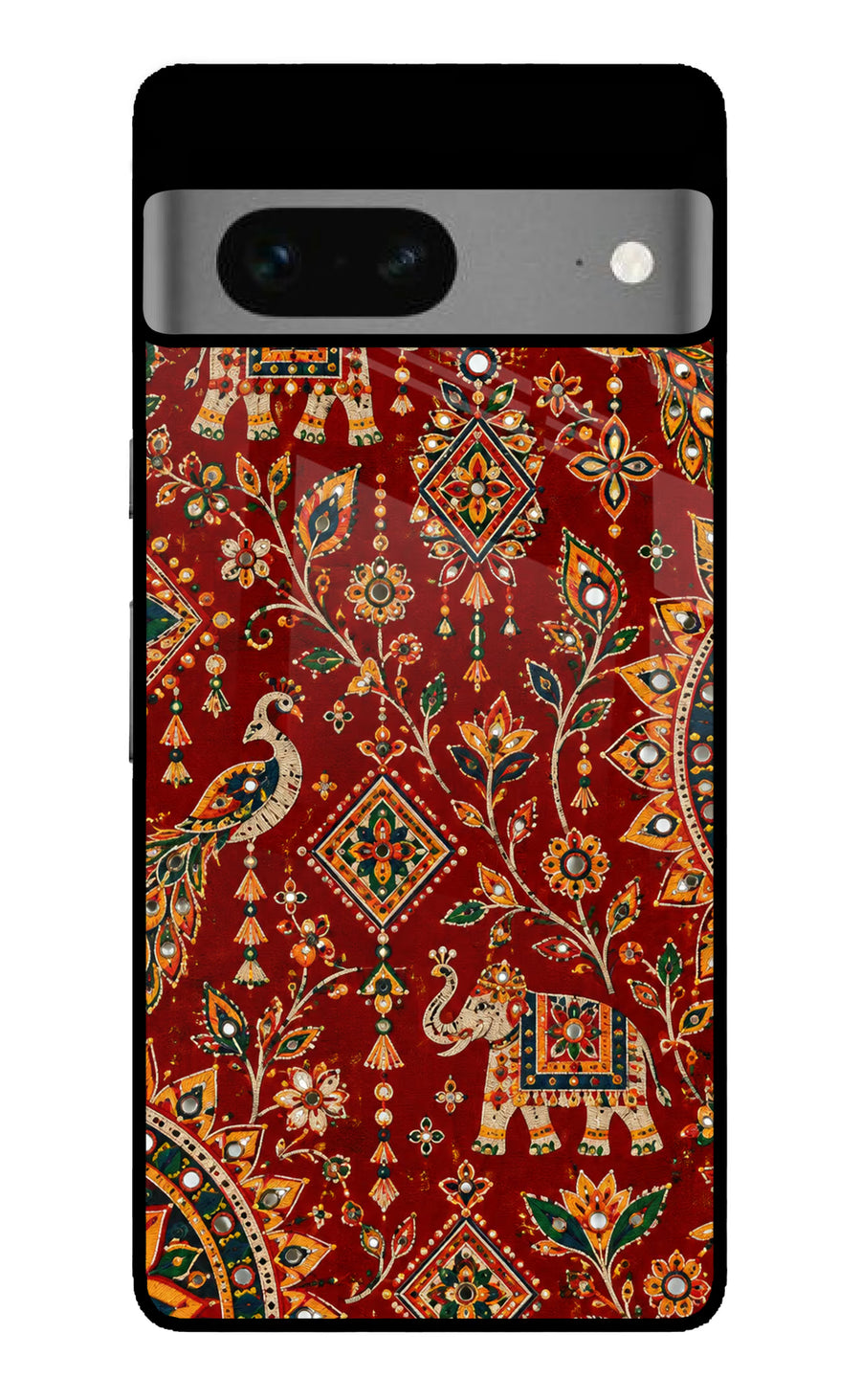 Laal Riwaaz Google Pixel 7 Back Cover, Metal case