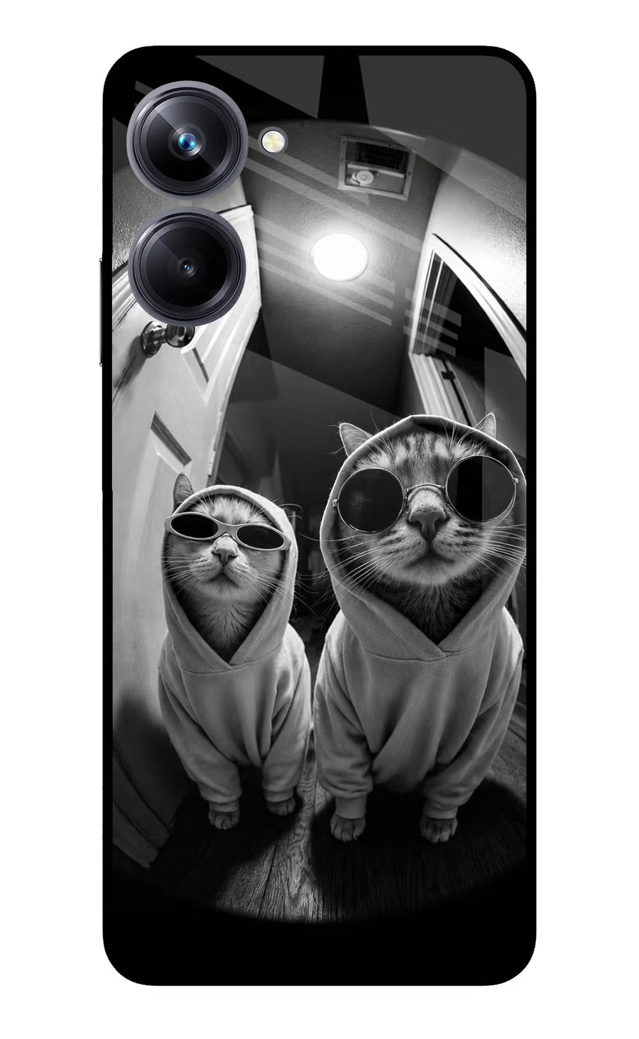 Hood Cats Realme 10 Pro 5G Back Cover, Metal case