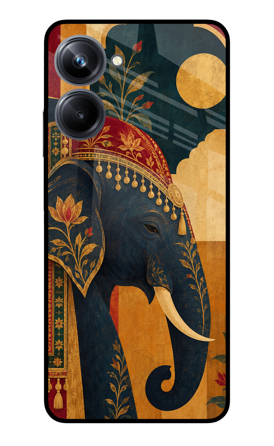 Royal Elephant Realme 10 Pro 5G Back Cover, Metal case