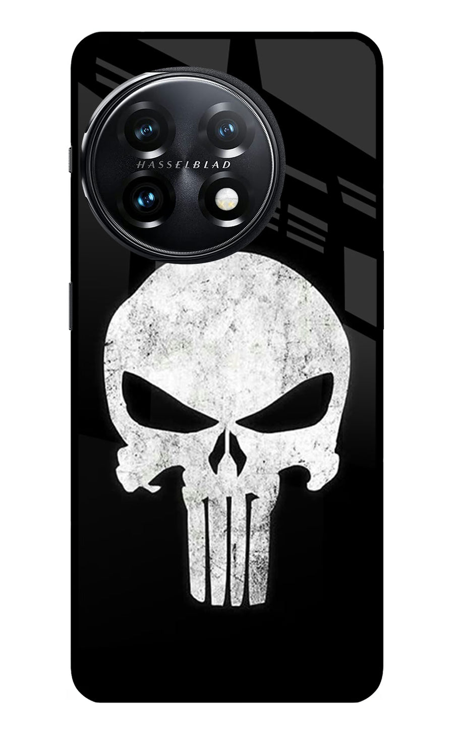 Punisher Skull OnePlus 11 5G Back Cover, Metal case