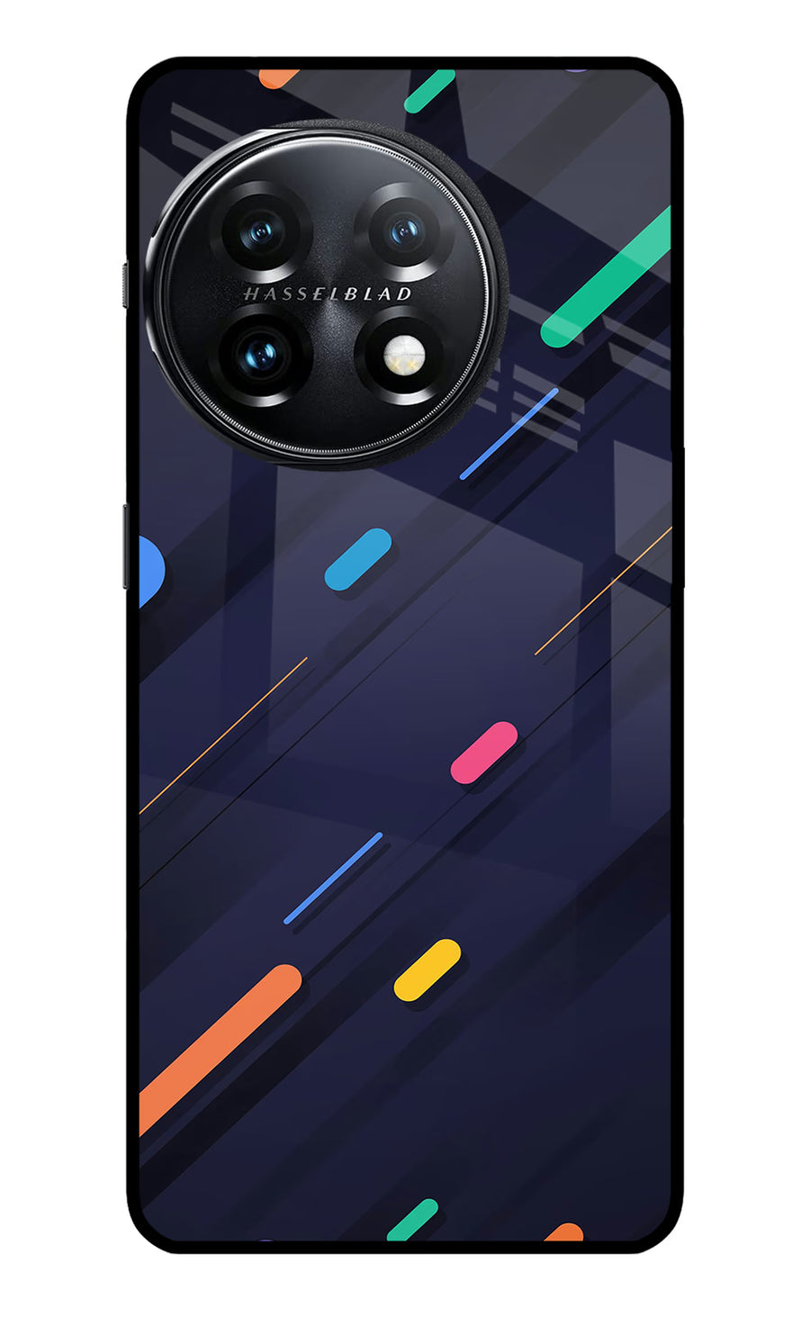 Abstract Design OnePlus 11 5G Back Cover, Metal case