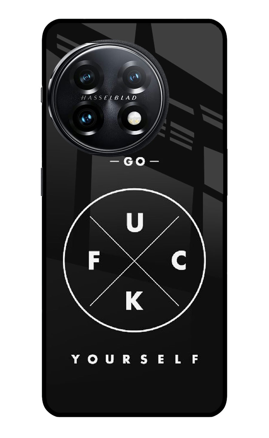 Go Fuck Yourself OnePlus 11 5G Back Cover, Metal case