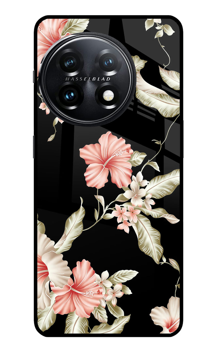 Flowers OnePlus 11 5G Back Cover, Metal case