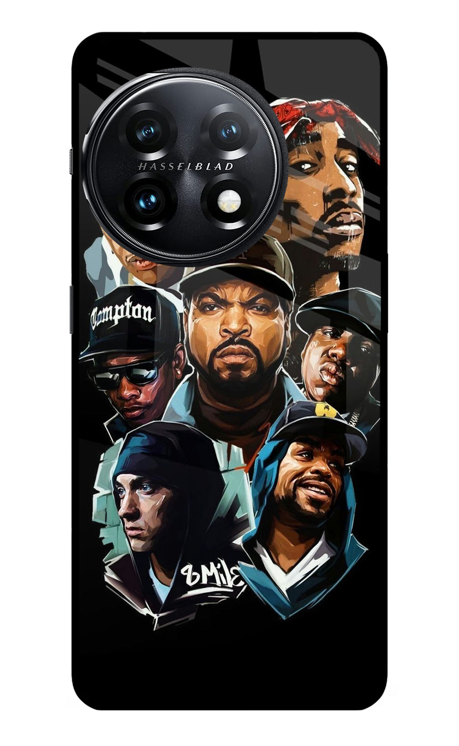 Rappers OnePlus 11 5G Back Cover, Metal case