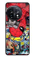 Spider Man OnePlus 11 5G Metal Case Back Cover by Casekaro