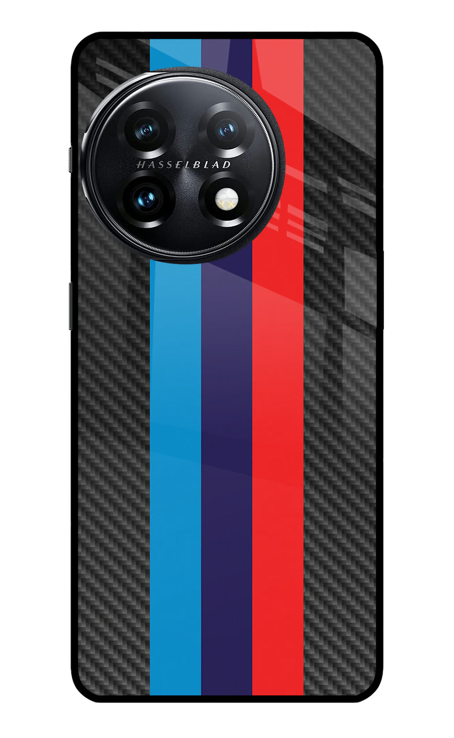 BMW Stripes Pattern OnePlus 11 5G Back Cover, Metal case